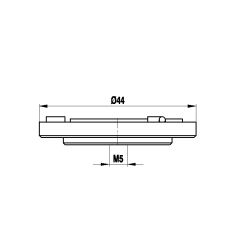 M5 алюминиевая адаптерная пластина для динамических систем Prismo, 144 г, для систем ZEISS A-5555-0253
